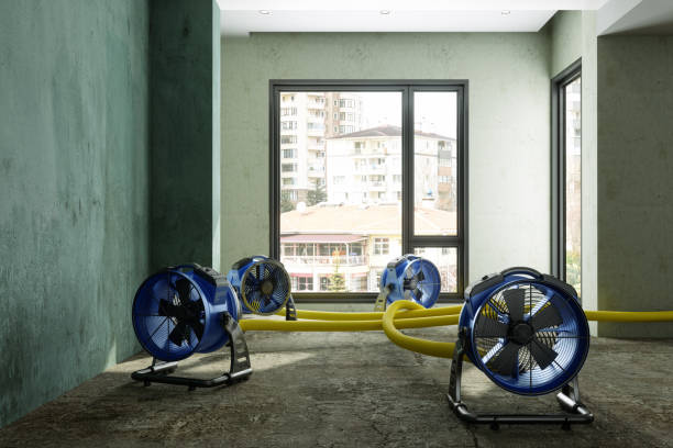 Water damage restoration process in ME